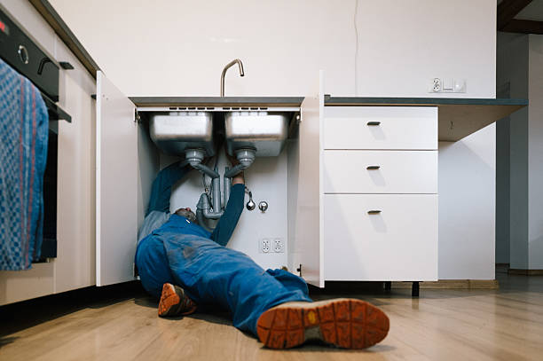 Professional Drain Cleaning technician working in Sylvania, GA